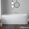 Image de Tellkamp Thela Baignoire d’angle, avec habillage, 0100-048-00-AUF/WMWM,