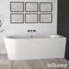 Image de Tellkamp Pio Baignoire balnéo d’angle avec habillage, W100-055-SB-L-A/CR,