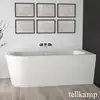 Image de Tellkamp Pio Baignoire balnéo d’angle avec habillage, W100-055-SB-L-AUF/WG,