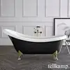 Image de Tellkamp Nostalgia Baignoire sur pieds ovale en îlot, 0100-061-00-01-C/MESW,