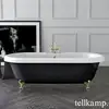 Image de Tellkamp Antiqua Baignoire ovale en îlot, 0100-062-00-01-C/MESW,