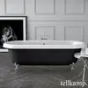 Image de Tellkamp Antiqua Plus Baignoire ovale en îlot, 0100-063-00-02-C/CRSW,