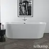 Image de Tellkamp Solitär Baignoire balnéo ovale en îlot, W100-082-S0-A/CRWM,