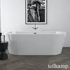 Image de Tellkamp Solitär Baignoire ovale en îlot, 0100-082-0B-AUF/CR,