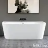 Image de Tellkamp Solitär Wall Baignoire murale avec habillage, 0100-255-00-A/WMWM,