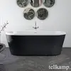 Image de Tellkamp Easy Baignoire ovale en îlot, 0100-276-00-A/WGSW,