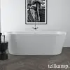 Image de Tellkamp Solitär Baignoire balnéo ovale en îlot, W100-282-00-A/CRWM,