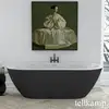 Image de Tellkamp Cosmic Baignoire balnéo ovale en îlot, W100-287-0B-A/CRWMEB,