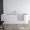 Image de Tellkamp Salida Baignoire pour petits espaces, avec zone de douche et habillage, 0100-044-00-A/CRWM,