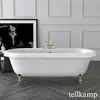 Image de Tellkamp Antiqua Baignoire ovale en îlot, 0100-062-00-01-C/ME,