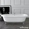 Image de Tellkamp Antiqua Baignoire ovale en îlot, 0100-062-00-02-C/CR,
