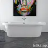 Image de Tellkamp Elegance Baignoire ovale en îlot, 0100-067-00-B/CR,