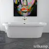 Image de Tellkamp Elegance Baignoire ovale en îlot, 0100-067-00-B/ME,
