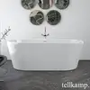 Image de Tellkamp Easy Baignoire ovale en îlot, 0100-276-SB-A/WG,