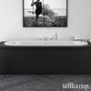 Image de Tellkamp Solitär Fix Baignoire ovale encastrée, 0400-282-00-A/CR,