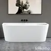 Image de Tellkamp Solitär Wall Baignoire balnéo murale avec habillage, W100-055-S0-AUF/WMWM,