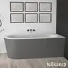 Image de Tellkamp Pio Baignoire balnéo d’angle avec habillage, W100-055-S0-L-A/WMWMCM,