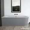 Image de Tellkamp Pio Baignoire balnéo d’angle avec habillage, W100-077-00-R-AUF/CRWMCM,