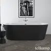 Image de Tellkamp Solitär Baignoire balnéo ovale en îlot, W100-082-00-AUF/CRWMEB,
