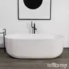 Image de Tellkamp Bella Baignoire ovale en îlot, 0100-261-00-A/WG,