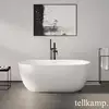 Image de Tellkamp Bellissima Baignoire ovale en îlot, 0100-299-00-A/WG,