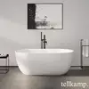 Image de Tellkamp Bellissima Baignoire ovale en îlot, 0100-299-00-A/WMWM,