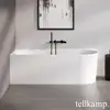 Image de Tellkamp Calmante Baignoire d’angle avec habillage, 0100-222-00-A/WG,