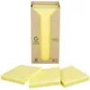 Image de Post-it Notes Autocollantes, Recyclés - 16 Blocs, 100 Feuilles par Bloc, 76 mm x 76 mm - Feuillets Adhésifs pour Prise de Notes, Listes de Tâches et Rappels, Fabriqués à partir de Papier 100% Recyclé