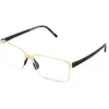Image de Porsche P8313 B Monture de Lunettes Doré/Noir Mat 55 mm