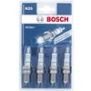 Image de Bosch YR7DC (N25), Jeu de 4 Bougies d'Allumage pour un Démarrage Fiable des Moteurs à Essence et une Longue Durée de Vie - avec une Conception Robuste