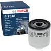 Image de Bosch P7318 Filtre à Huile Automobile - Sépare la Suie et les Particules Métalliques de l'Huile Moteur, Lubrification Fiable du Moteur