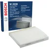 Image de Bosch M2038 Filtre d’Habitacle Standard, Filtre de Remplacement - Contre le Pollen et la Poussière pour un air plus Propre à l'Intérieur du Véhicule