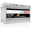 Image de Bosch S5 008 Batterie Auto 77 A/h - 780 A - Batterie 12 V, Plomb-acide pour Véhicules sans Système Start/Stop et Exigeants en Énergie, (-) (+), 278 x 175 x 190 mm