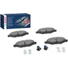Image de Bosch BP376 - Plaquettes de Frein Avant pour Voiture - Qualité Bosch - Réduction du Bruit et de la Poussière - Certifié ECE-R90 - Sans Cuivre - Jeu de 4 Plaquettes - Avec Accessoires