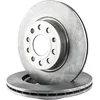 Image de Jeu de disques de frein Bosch BD43 - Disques ventilés 265 mm haute teneur carbone - Essieu arrière - Excellent refroidissement et réduction du bruit, protection anticorrosion avancée - 2 disques