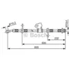 Image de Bosch 1987476322 Flexible de frein