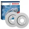 Image de Jeu de disques de frein Bosch BD1027 - Disques ventilés 294 mm avec revêtement - Essieu arrière - Certifié ECE-R90 - Excellent refroidissement, protection anticorrosion avancée - 1 jeu de 2 disques