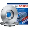 Image de Jeu de disques de frein Bosch BD376 - Disques ventilés 283 mm haute teneur carbone - Essieu arrière - Excellent refroidissement et réduction du bruit, protection anticorrosion avancée - 2 disques
