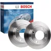 Image de Jeu de disques de frein Bosch BD523 - Disques ventilés 223.8 mm haute teneur carbone - Essieu arrière - Excellent refroidissement et réduction du bruit, protection anticorrosion avancée - 2 disques