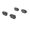 Image de Bosch BP1150 - Plaquettes de Frein Arrière pour Voiture - Qualité Bosch - Réduction du Bruit et de la Poussière - Certifié ECE-R90 - Sans Cuivre - Jeu de 4 Plaquettes - Avec Accessoires