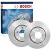 Image de Jeu de disques de frein Bosch BD97 - Disques ventilés 281 mm haute teneur carbone - Essieu avant - Excellent refroidissement et réduction du bruit, protection anticorrosion avancée - 2 disques