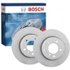 Image de Jeu de disques de frein Bosch BD493 - Disques ventilés 299.8 mm haute teneur carbone - Essieu avant - Certifié ECE-R90 - Refroidissement amélioré, fading réduit, protection anticorrosion - 2 disques