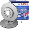 Image de Jeu de disques de frein Bosch BD1023 - Disques ventilés 288 mm avec revêtement - Essieu avant - Certifié ECE-R90 - Excellent refroidissement, protection anticorrosion avancée - 1 jeu de 2 disques
