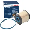 Image de Bosch N2062 Filtre à Carburant Diesel - Filtre de Remplacement | Sépare les particules et l'eau du carburant - protège le système d'injection