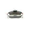 Image de BOSCH Plaquettes de frein X4 pour CITROËN: C3, C2 (Ref: 0 986 494 262)