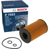 Image de Bosch P7023 Filtre à Huile Automobile - Sépare la Suie et les Particules Métalliques de l'Huile Moteur, Lubrification Fiable du Moteur