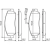 Image de BOSCH Plaquettes de frein X4 pour NISSAN: NV400, Interstar & OPEL: Movano & RENAULT: Master (Ref: 0 986 494 498)