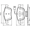 Image de BOSCH Plaquettes de frein X4 pour ALFA ROMEO: Giulietta (Ref: 0 986 494 465)