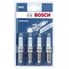 Image de BOSCH Jeu de 4 bougies d'allumage pour PEUGEOT: 207, Partner, 208, 3008, 5008, 308, 508, 2008 & CITROËN: DS3, Berlingo (Ref: 0 242 129 804)