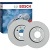 Image de Jeu de disques de frein Bosch BD2117 - Disques ventilés 258 mm - Essieu avant - Certifié ECE-R90 - Bon refroidissement, freinage fiable, protection anticorrosion - 1 jeu de 2 disques